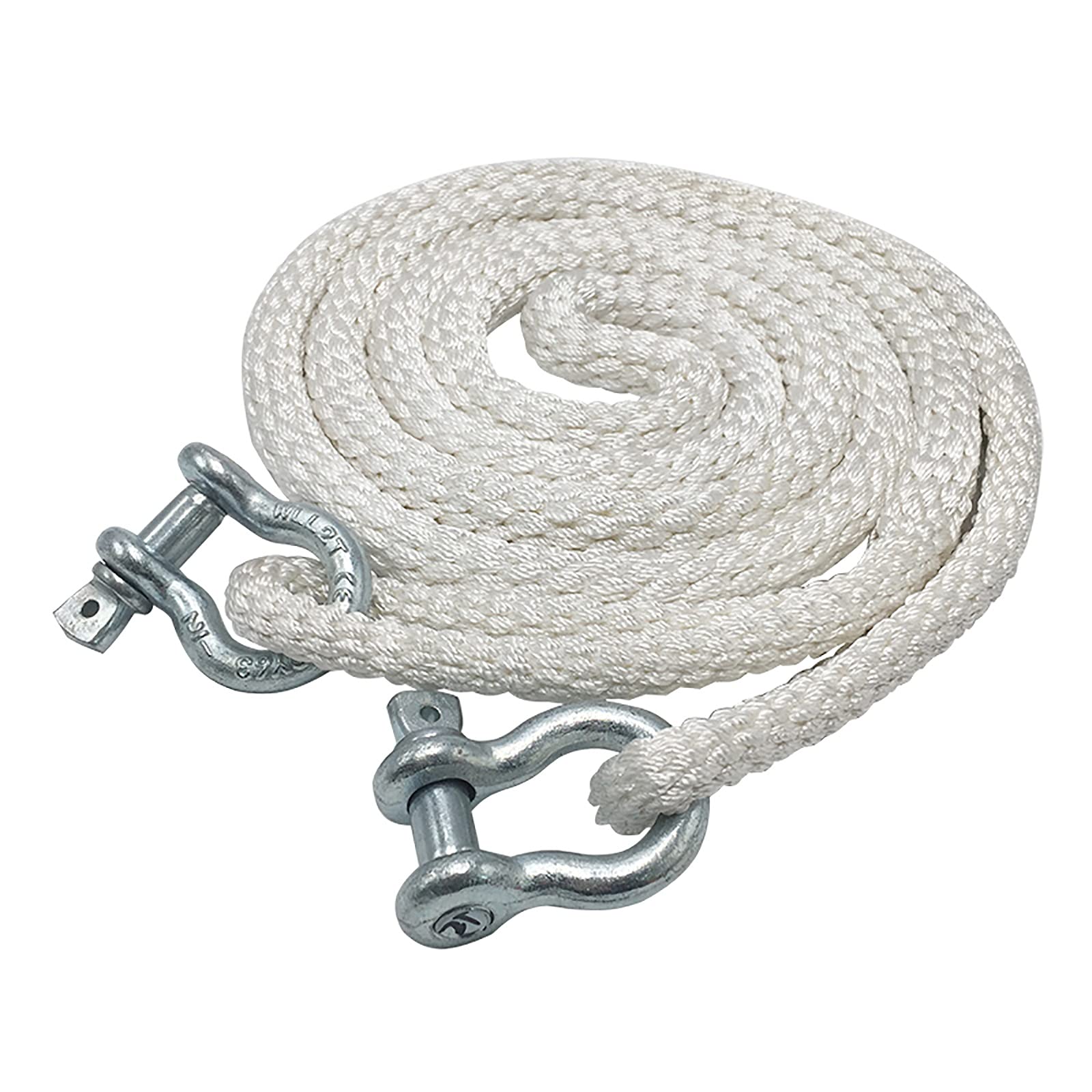 Sangles et cordes de remorquage de voiture 18 tonnes avec sangle traction 8m