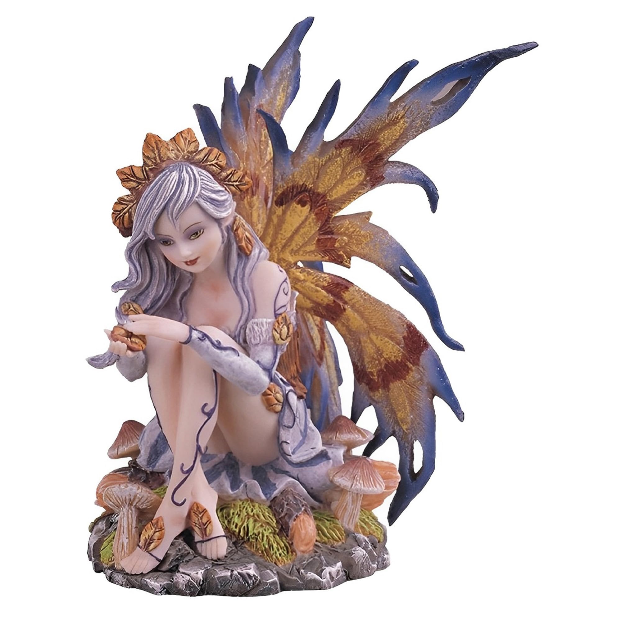 Statue de décoration maison fée d'automne ICE ARMOR figurine de table de 15cm