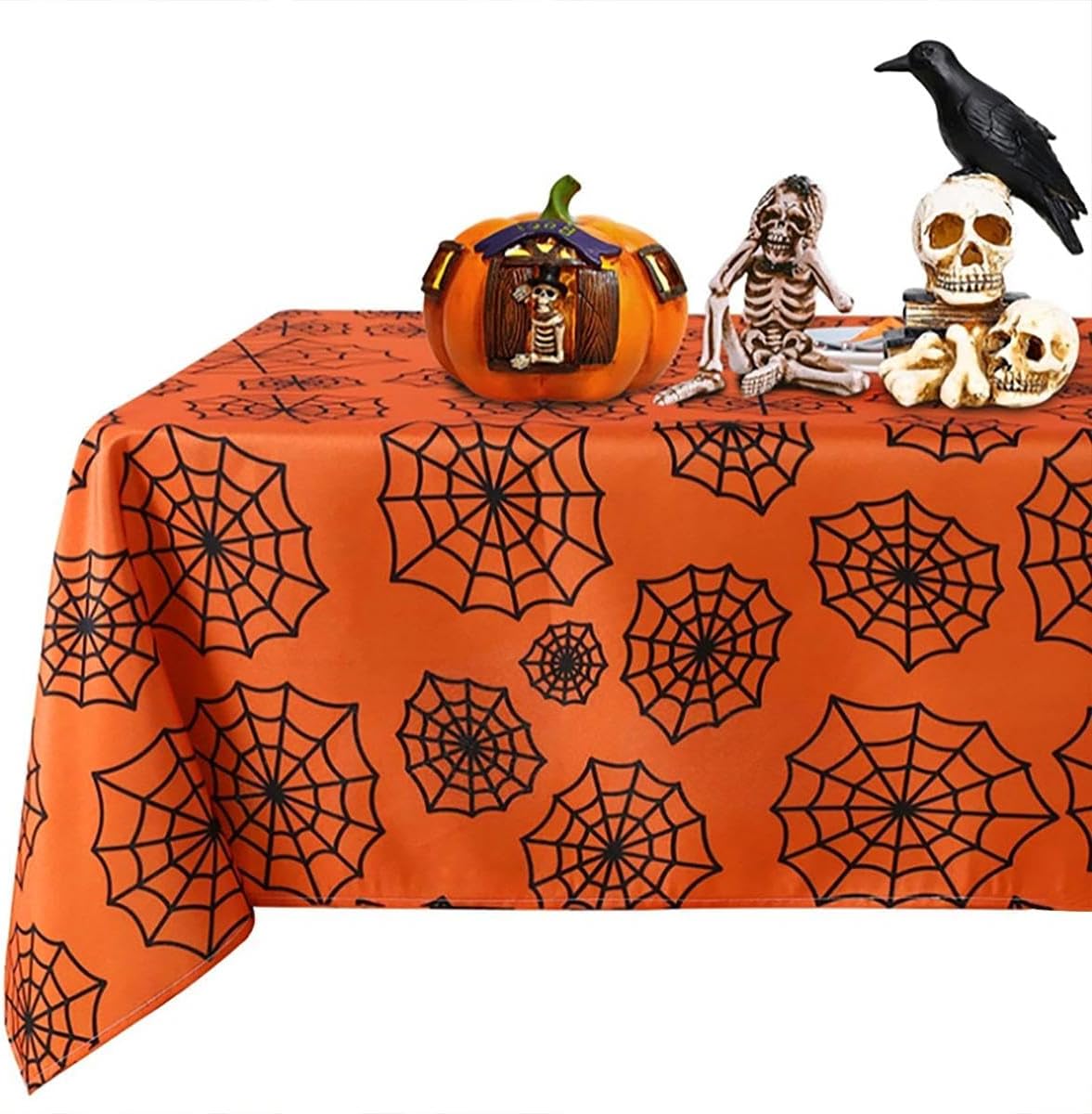 Disposable Tablecloths Rectangular Plastic Table Cloth,Balloon Print White Table Cover for Dining, Party and Camping 1 Pack (0.03mm, 54x108 Inches)