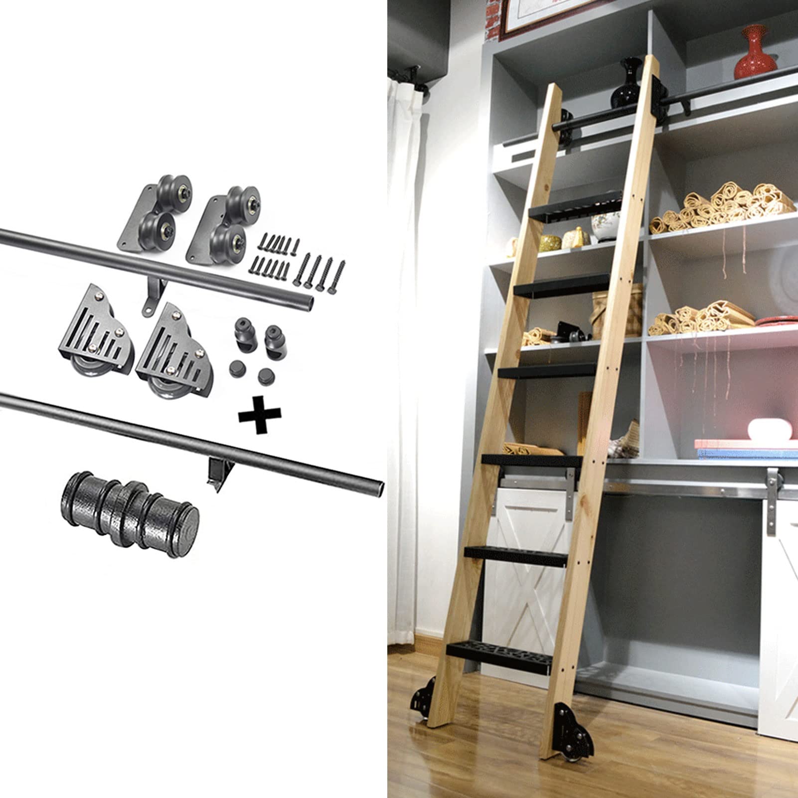 Kit rails MiroDo pour corriger le manque d'espace et guider vos portes