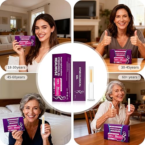 Miniatura 7 de Gel hidratante vaginal, de larga duración para sequedad e irritación vaginal, hidratante vaginal con ácido hialurónico y vitamina E, cuidado