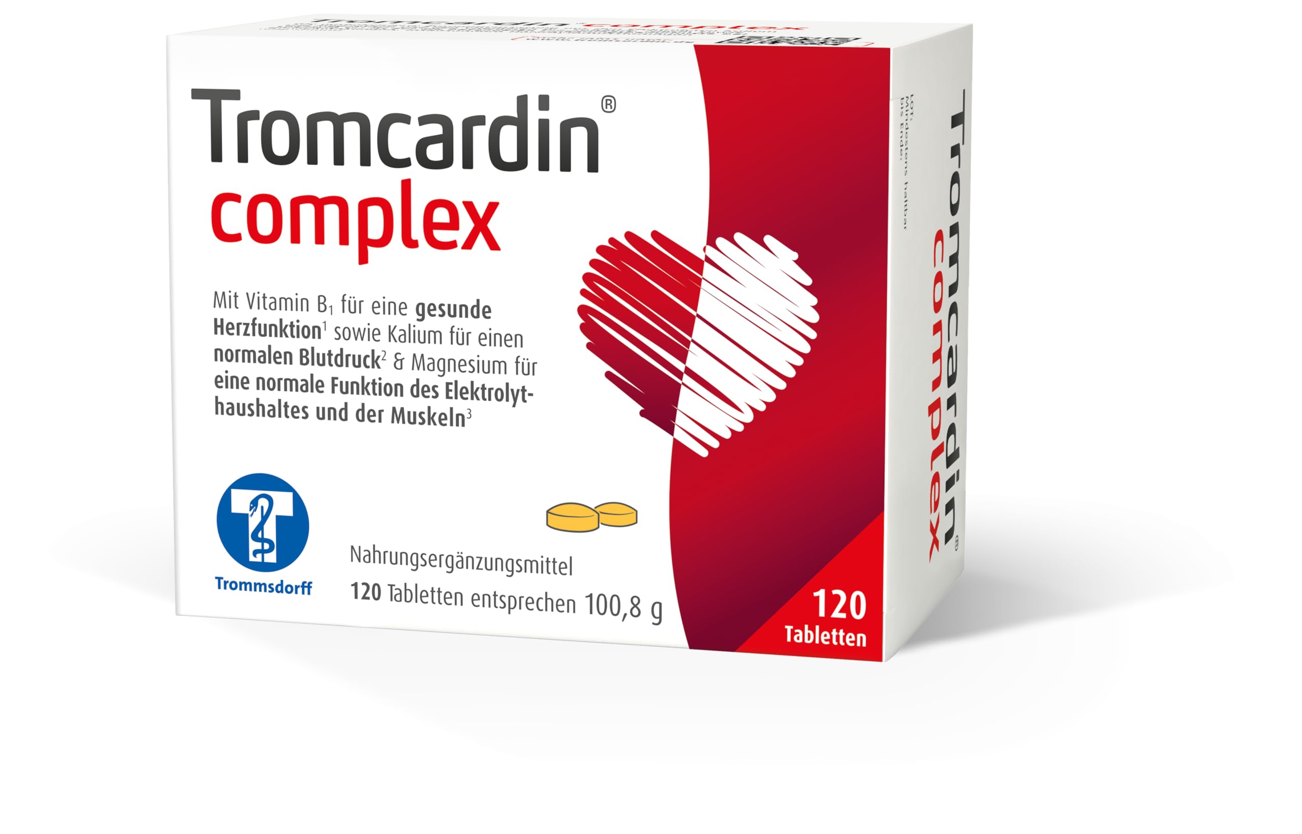 Tromcardin, Complex Tabletten, für Muskelregeneration, 120 stück