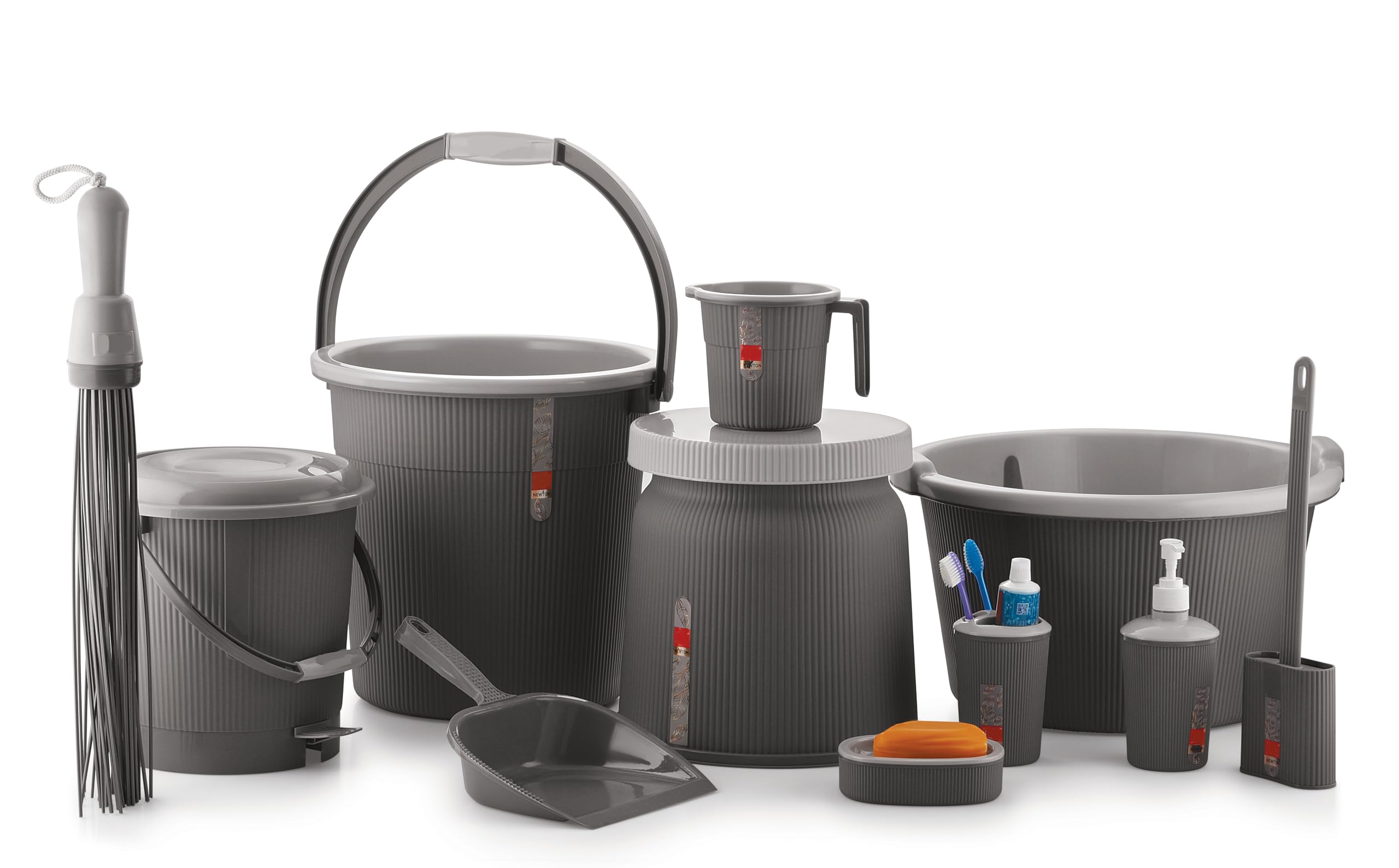 Nabhya Newton 11-Piece Bathroom Set - Organize Your Space -1 Nabhya Newton 11-Piece Bathroom Set - Organize Your Space -1