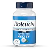 Rolaids Ultra Strength Antacid Chewable Tablets, Mint, 72-Count