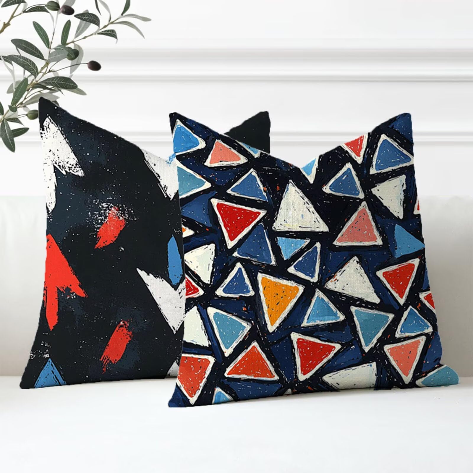 Coussin exterieur impermeable haut de gamme en velours noir 55x55 pour salon de jardin