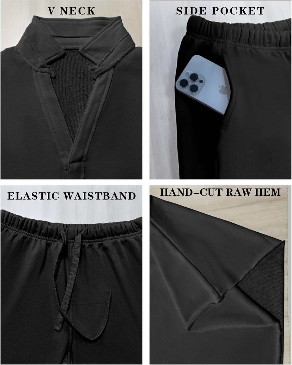 Women's Carmel Tracksuit 2 Piece Set - Patrick Pullover Sweatshirt & Catherine Sweatpants - Casual Lounge Set - Image 7