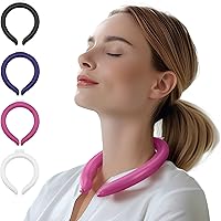 Vista 11 de Magic Gel Bolsa de hielo para el cuello, bolsa de hielo para el hombro, envoltura refrescante para el cuello, anillo enfriador, almohadilla fría