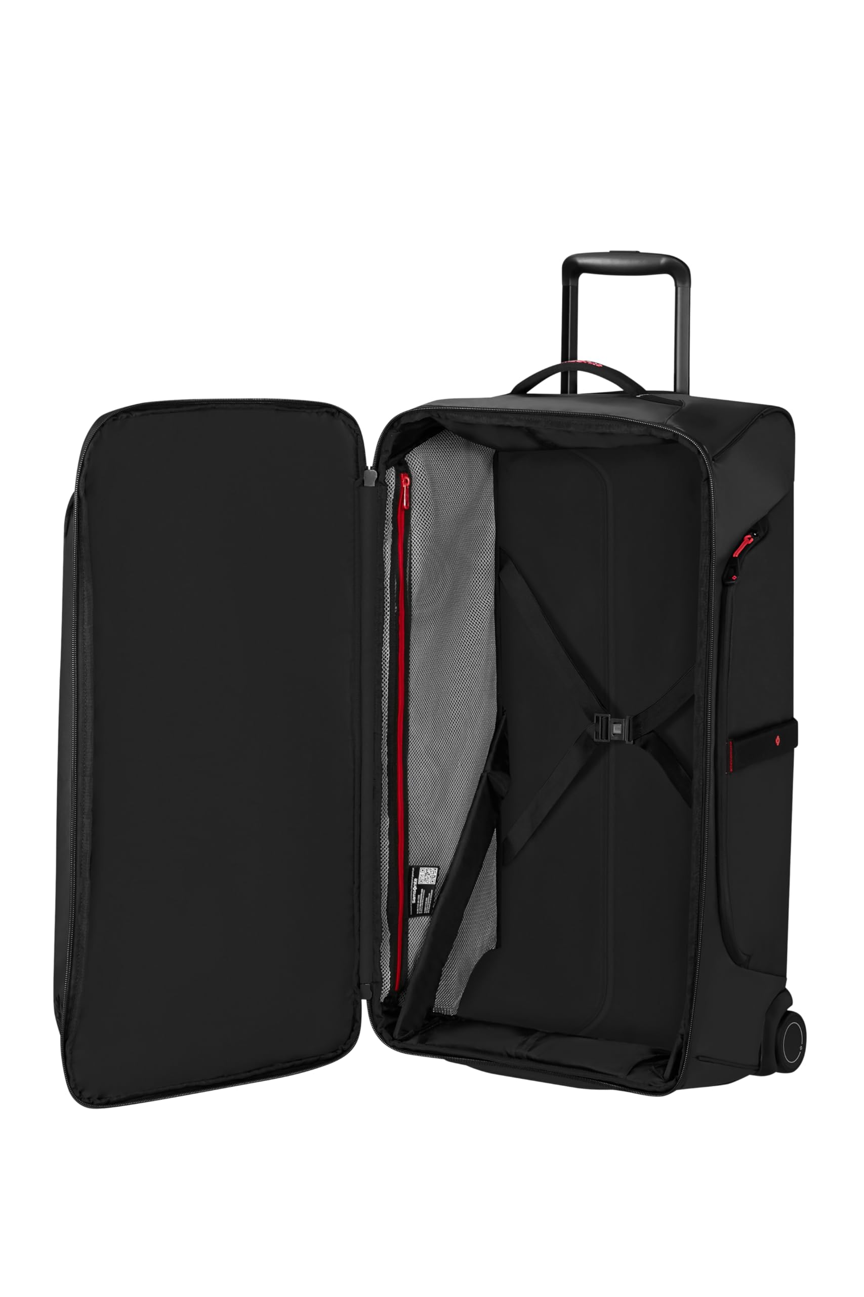 Samsonite Paradiver Light - Bolsa de Viaje con Ruedas (79 cm), Large, Repelente al Agua, Ligero, 121,5L, Negro (Black)