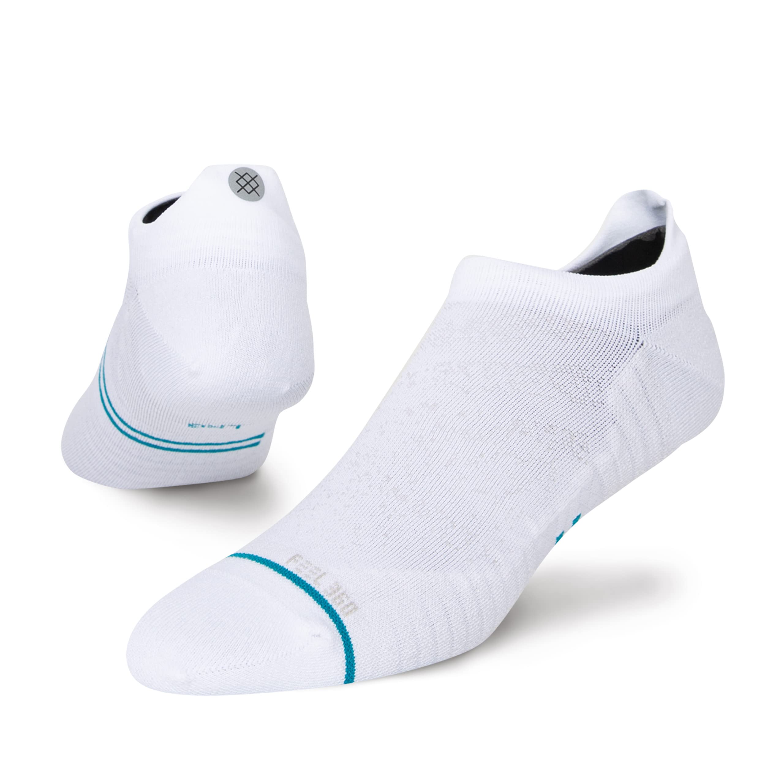Stance Unisex White Tab Sock - Ultra Tab - Freshtek X Infiknit (, Large)