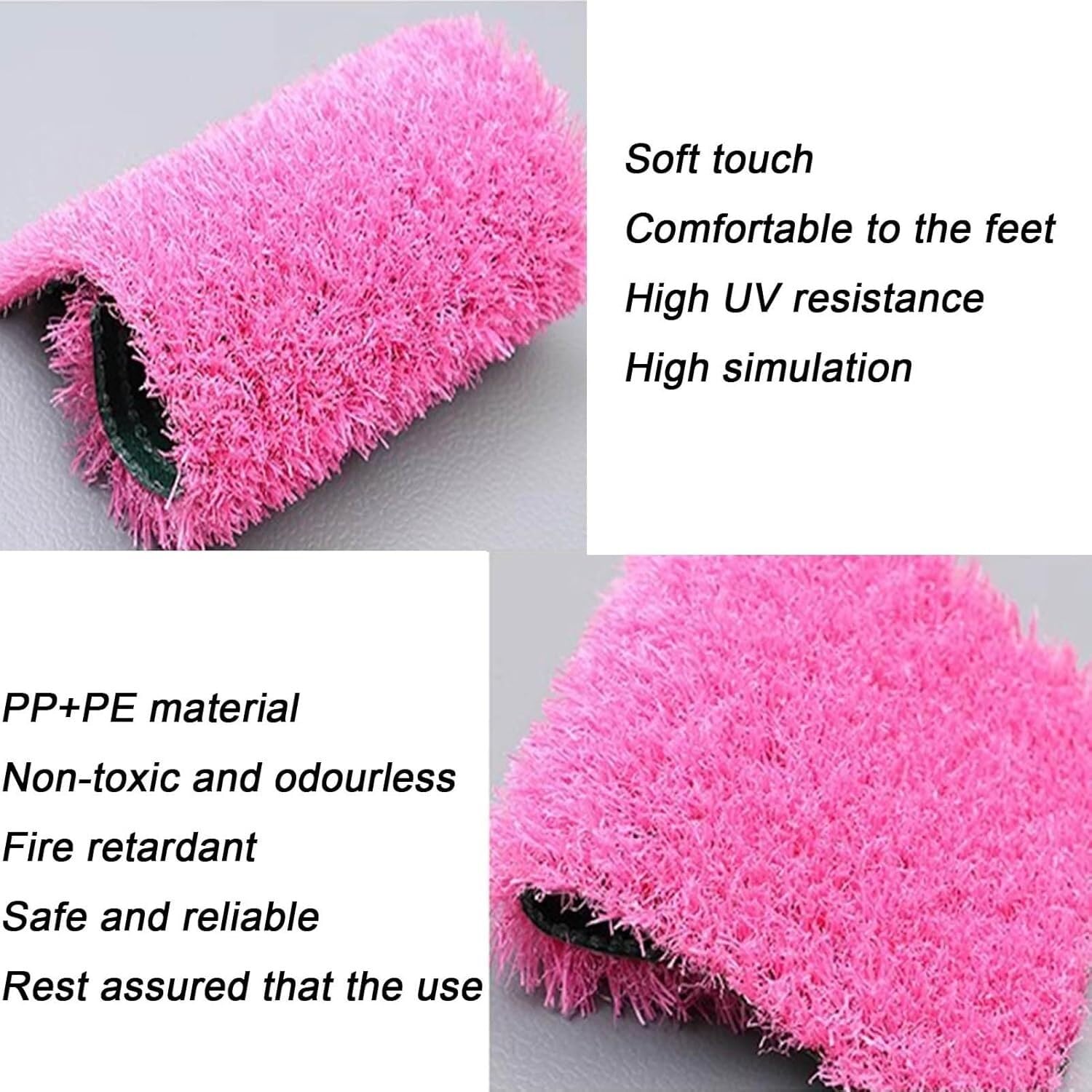 Sostituzione Esterna di Erba Artificiale, Facile da Pulire, Moquette in Erba Sintetica, Area Piscina, Palestra con Erba Finta, Rotolo di Erba con Fori di drenaggio