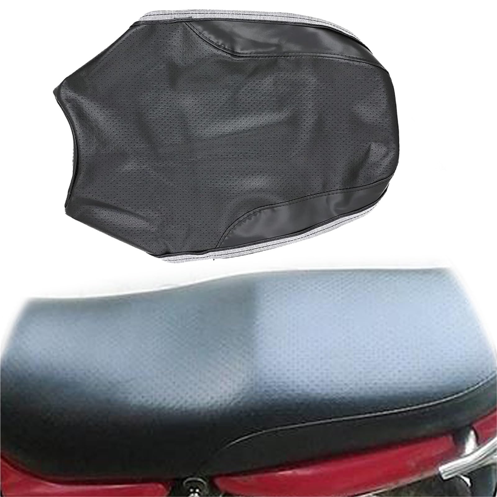 Housse de siège de moto en PU pour Yamaha YBR125 2005-2009