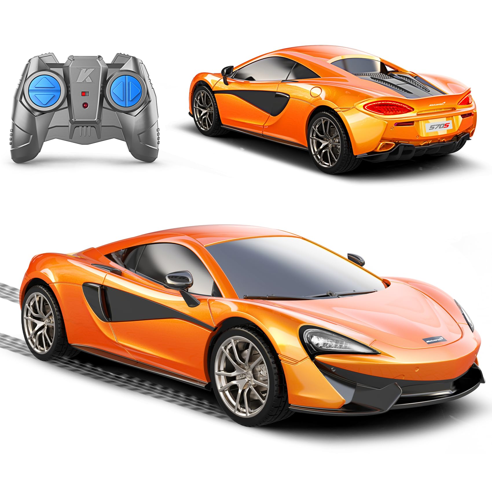 1:24 McLaren Remote Control Car(570S-Orange)