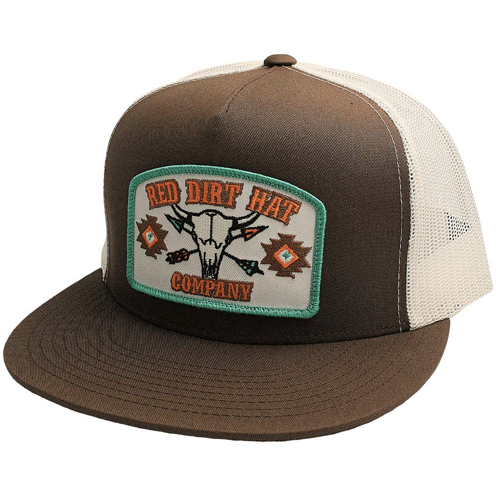 Red Dirt Hat CompanyBuffalo Skull Adjustable Snapback Hat (US, Alpha, One Size