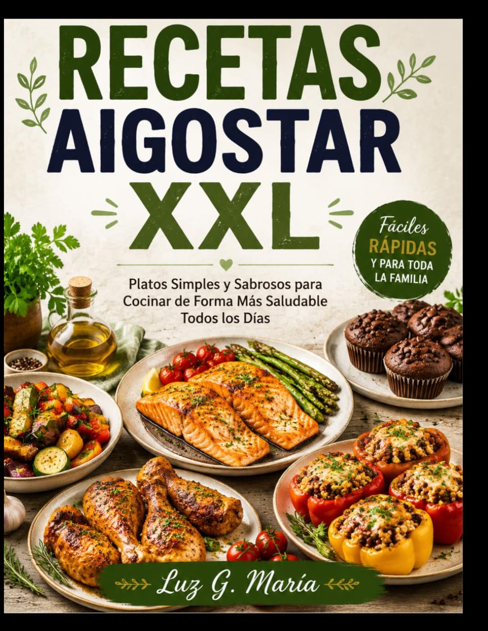 RECETAS AIR FRYER AIGOSTAR XXL: Platos Simples y Sabrosos para Cocinar de Forma Más Saludable Todos los Días.