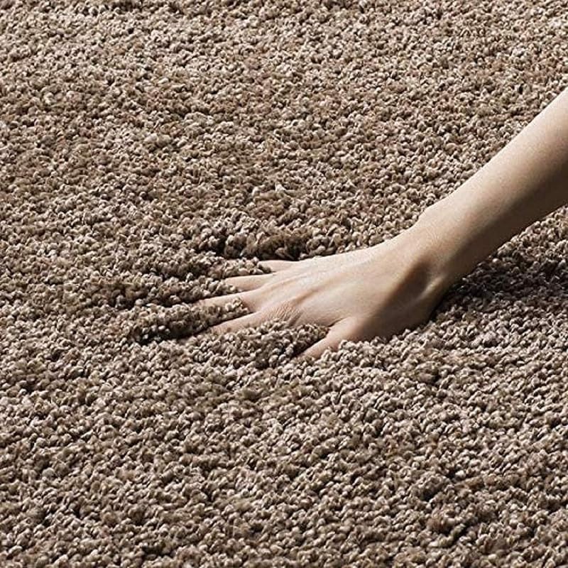 Image of FIASCO Polyester Shaggy Bedside Runner, Soft Indoor Modern Shaggy, Soft Rugs for- Living Room, Dinning Room, Office, Bedroom & Hallway Carpet Rugs Size 9X12 Mouse