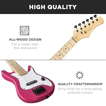Amazon.com: Best Choice Products 30in Kids Electric Guitar
