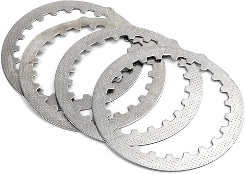 Miniatura 4 de Artudatech - Juego de embrague de acero y placas de fricción para Yamaha XT125 RT100 RS100 TZR80 YBR125