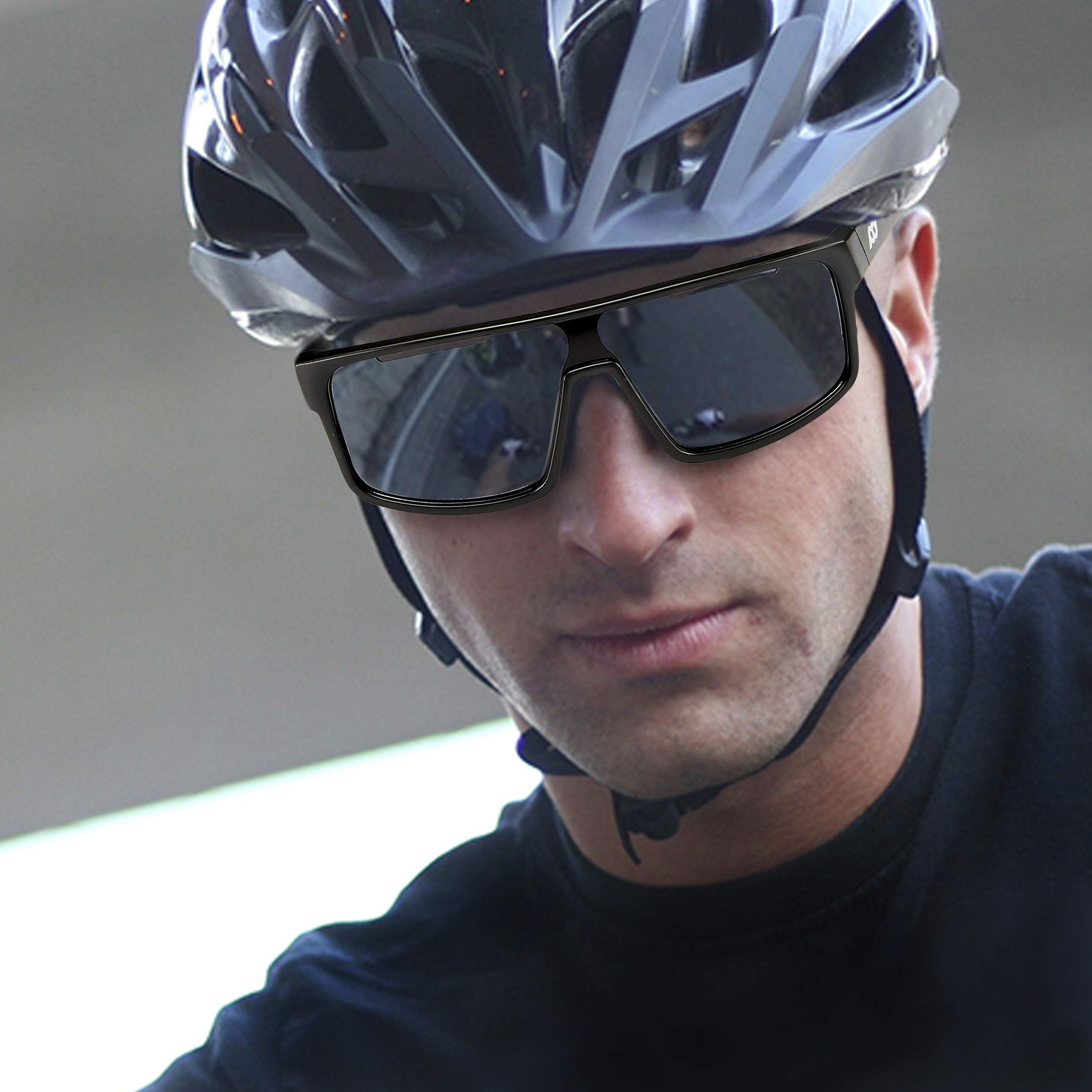 Occhiali da sole polarizzati da uomo e donna con protezione UV per corsa e ciclismo