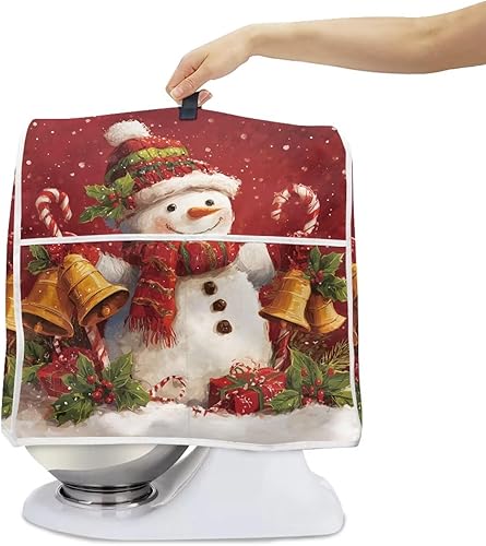Vista 233 de Funda para batidora de Navidad para Kitchen Aid de 4.5 a 5 cuartos de galón, cubiertas antipolvo para electrodomésticos pequeños de hombre de Un