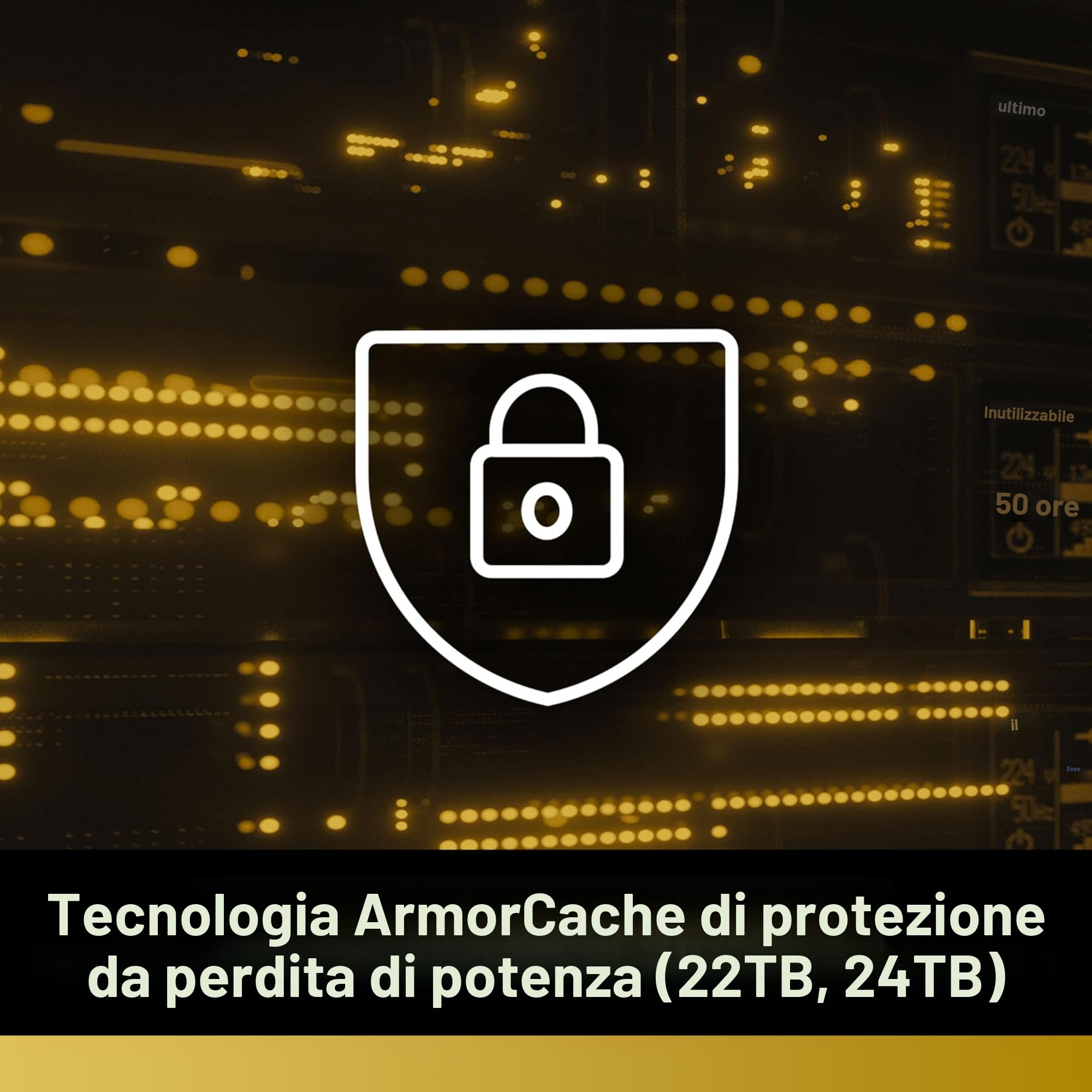 WD Gold WD103KRYZ - Disco rigido - Enterprise - 10 TB - Interno - 3,5" (8,9 cm)