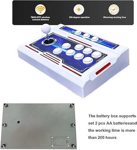 Miniatura 8 de 39800 juegos en 1 Pandora Box 3D Arcade Game Console, Doble Joystick inalámbrico, Función WiFi para agregar juegos en línea, PC y proyector y TV