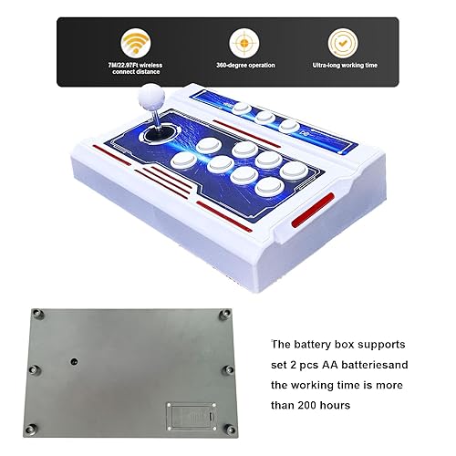 Miniatura 8 de Consola de juegos inalámbrica Arcade Dual Joystick, con 39800 juegos HD, máquina de juego Pandora Box para PC, proyector y TV, tienda de juegos de