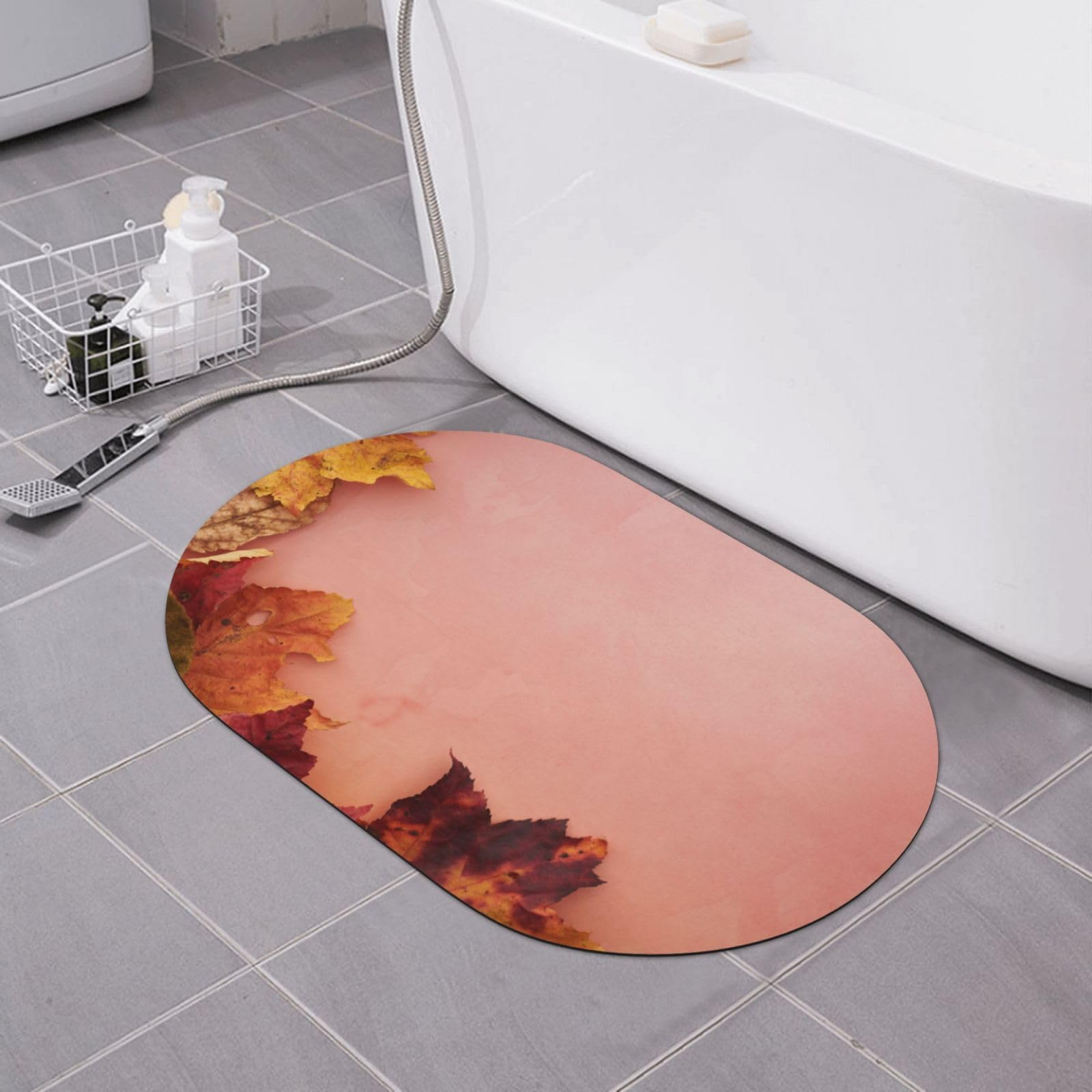 Tapis de bain antidérapant en terre de diatomée anti-glisse