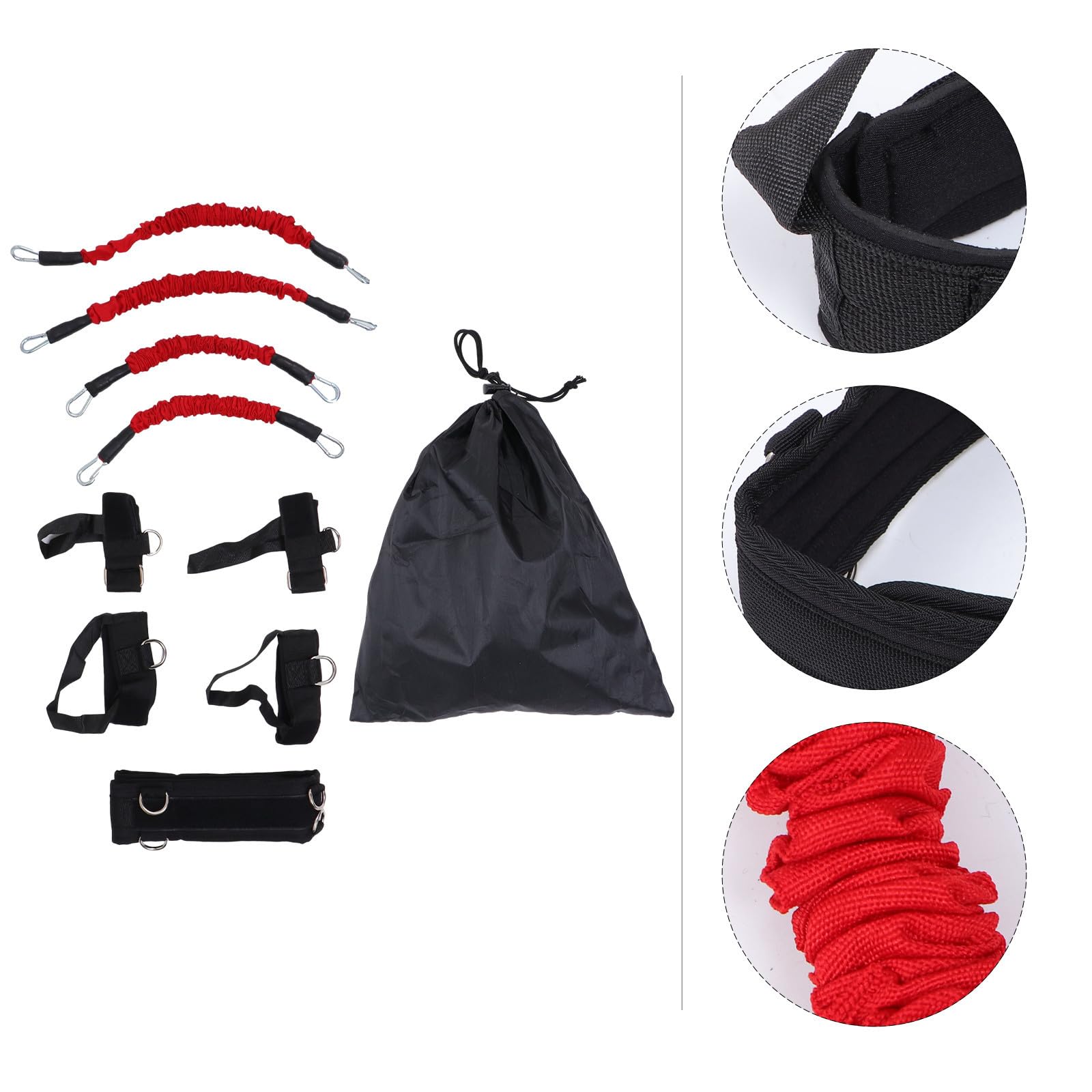 ibasenice Bandas De Resistencia para Ejercicio Cuerda De Tracción De Alta Resistencia Y Cuerda De Látex para Entrenamiento De Cintura Y Brazo En Actividades Al Aire Libre Y