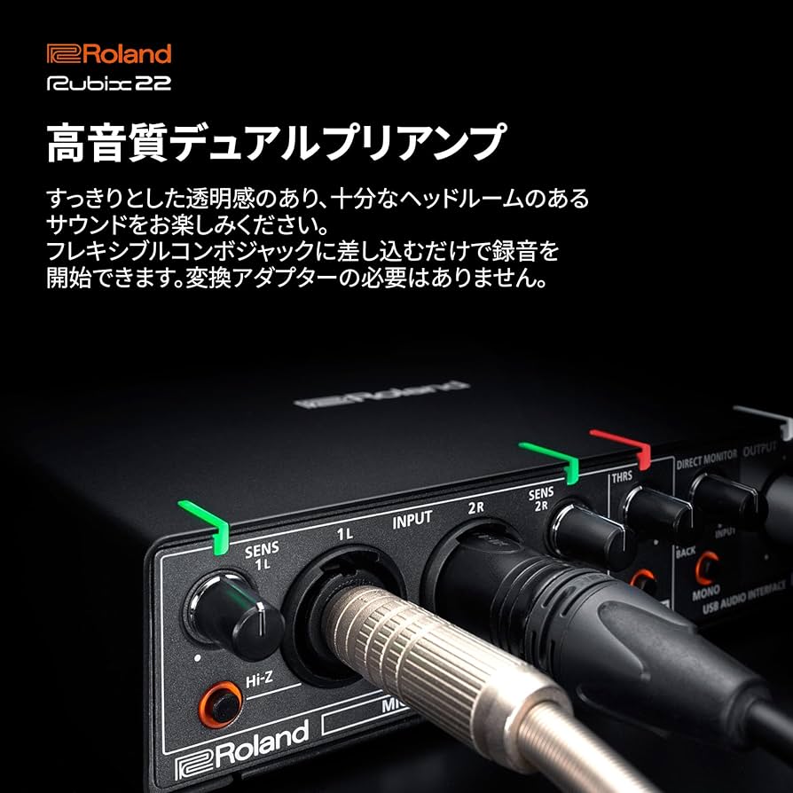 Amazon.co.jp: ローランド ROLAND Rubix22 USB AUDIO INTERFACE