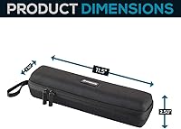 Vista 3 de Funda compatible con el escáner portátil de documentos e imágenes Epson Workforce ES-50 / ES-60W / DS-30 / DS-70 (no es compatible con otros modelos)