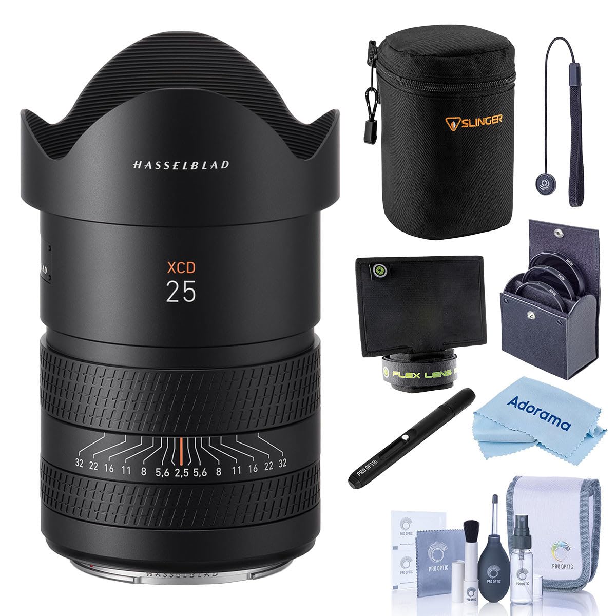 Amazon.com : Hasselblad XCD 25mm f/2.5 V Lens, Bundle with Soft