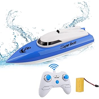 Helmsyde RC Boot Mit LED - Ferngesteuertes Rennboot Für Pool & See