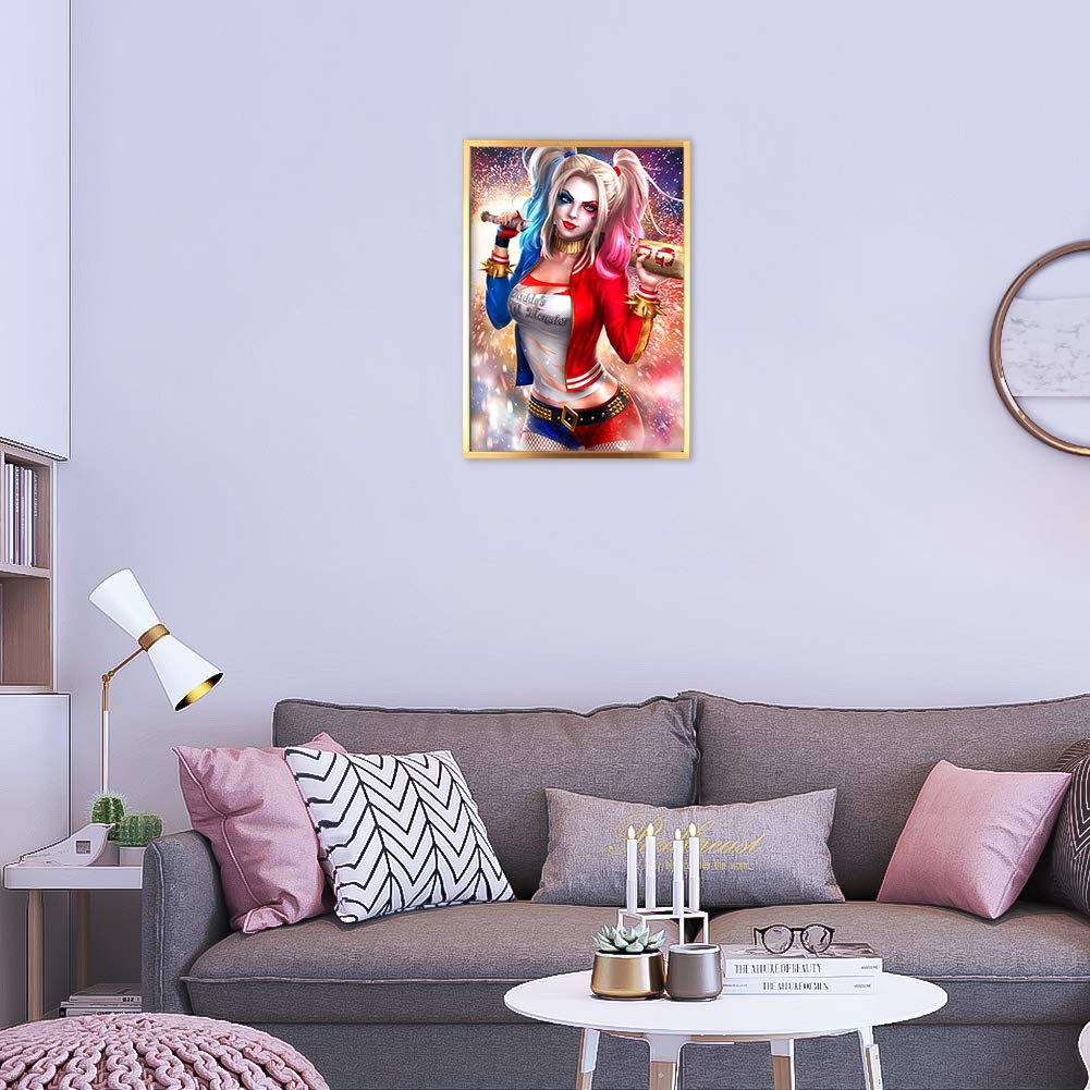 HUACAN – Peinture Diamant Thème Requin, Broderie 5D, à Faire Soi-même, Images D'animaux, Strass, Mosaïque, Décoration En Point De Croix