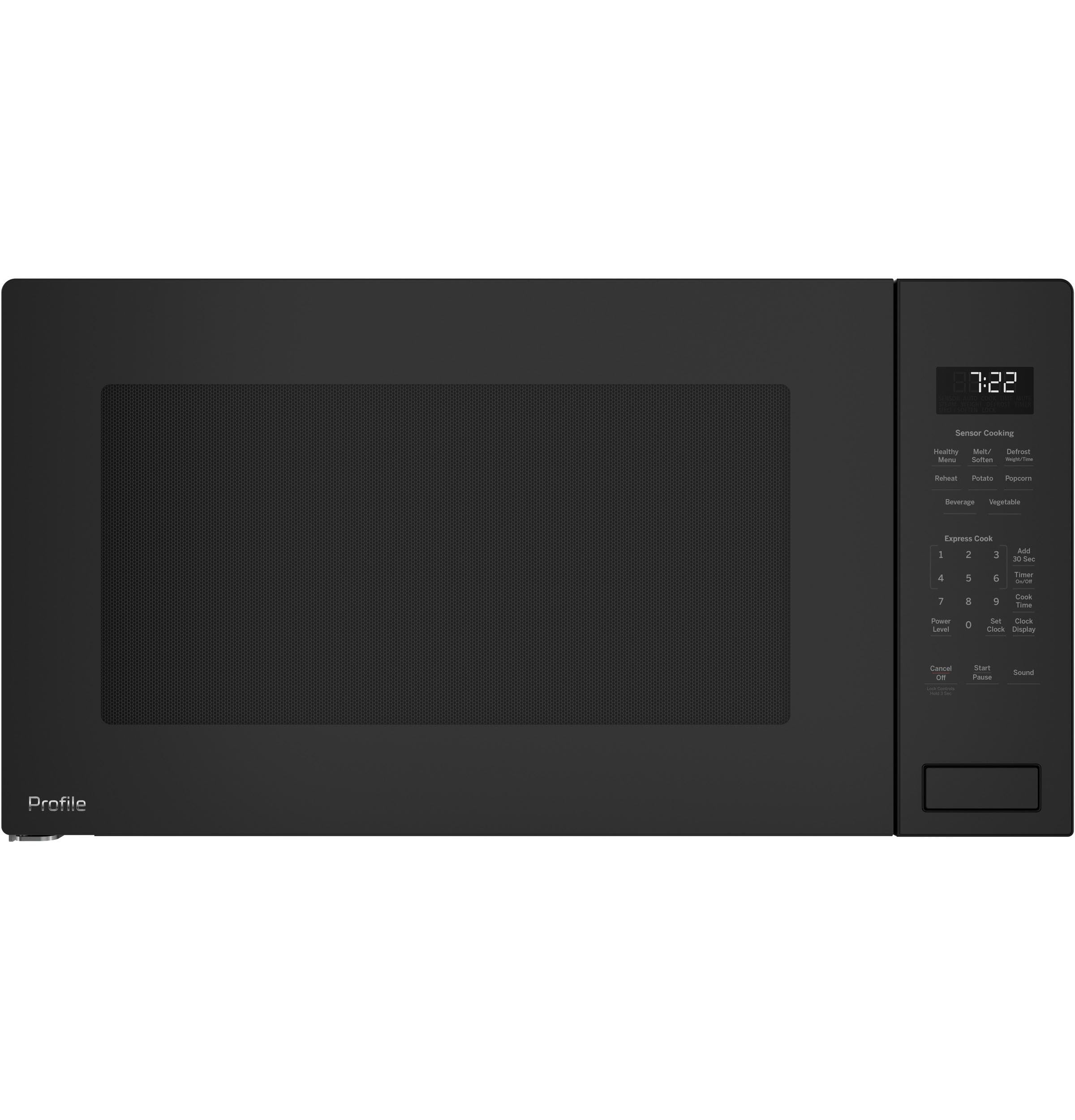 GE Profile PEB7227ANDD 25 Inch Gray Built In 2 2 cu ft Capacity Microwave Oven