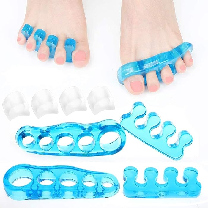 Buy Beibi Toe Separators and Gel Toe Stretcher for Overlapping Toes