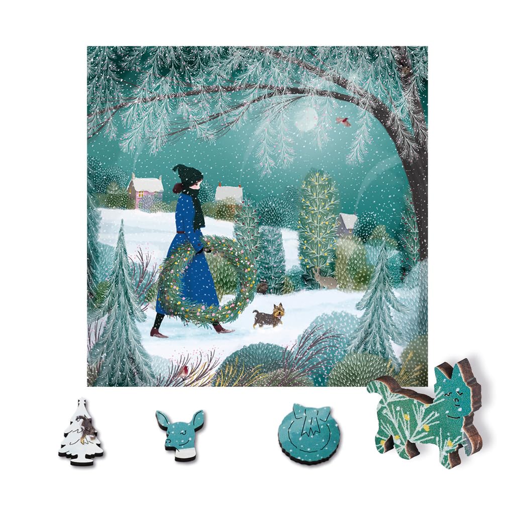 Wentworth Wooden Puzzles, Winter Walks - 250 Pcs Adult Jigsaw Puzzle