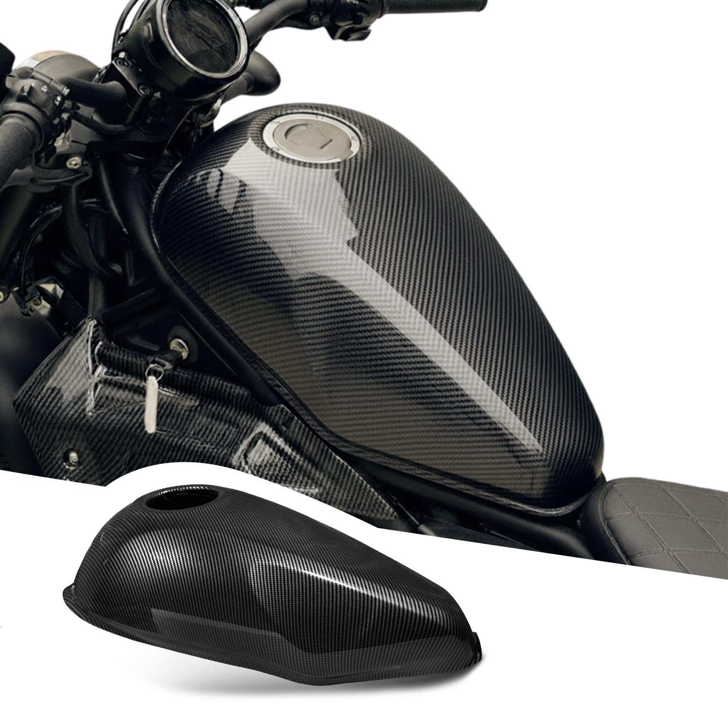 Coperchio serbatoio pompa freno posteriore LighTech per DUCATI