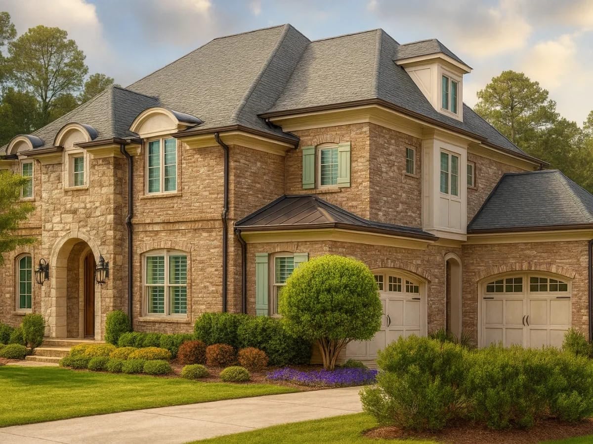 16-1195 House Plan -French Country Home Plan - 5-Bed, 4.5-Bath, 4200 SF