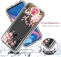 Vista 7 de Funda para Y9 Prime 2019/Honor 9X/P Smart Z con protector de pantalla de vidrio templado, cuerpo completo transparente con protección de diseño