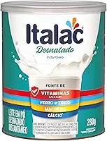 LEITE EM PÓ DESNATADO INSTANTANEO LATA ITALAC 280 GRS