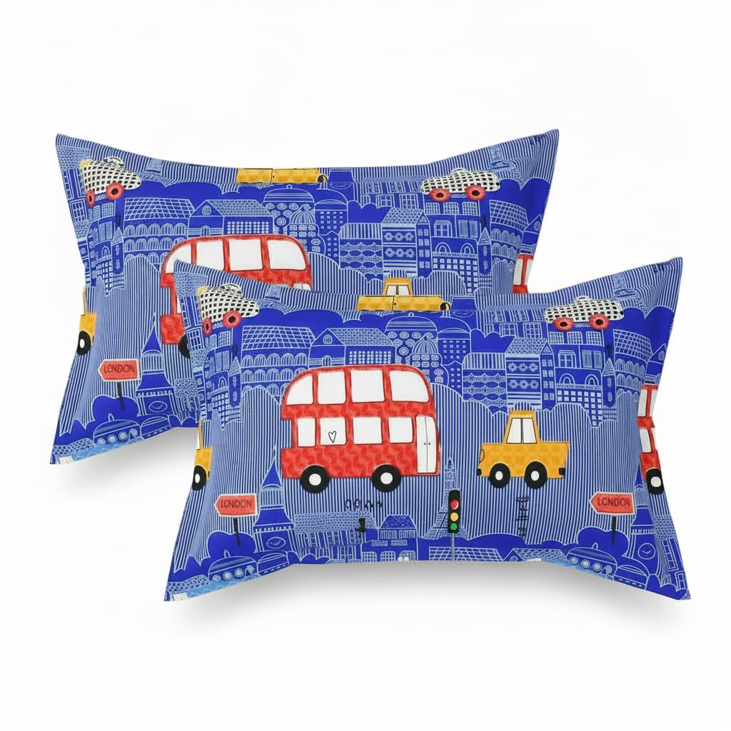 Dinosaur Pillow Covers for Kids - Soft Microfiber Set of 2 -29