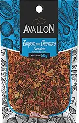 Avallon Tempero Para Churrasco 60 Gramas