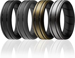 Roq Silicone Rings Men Breathable