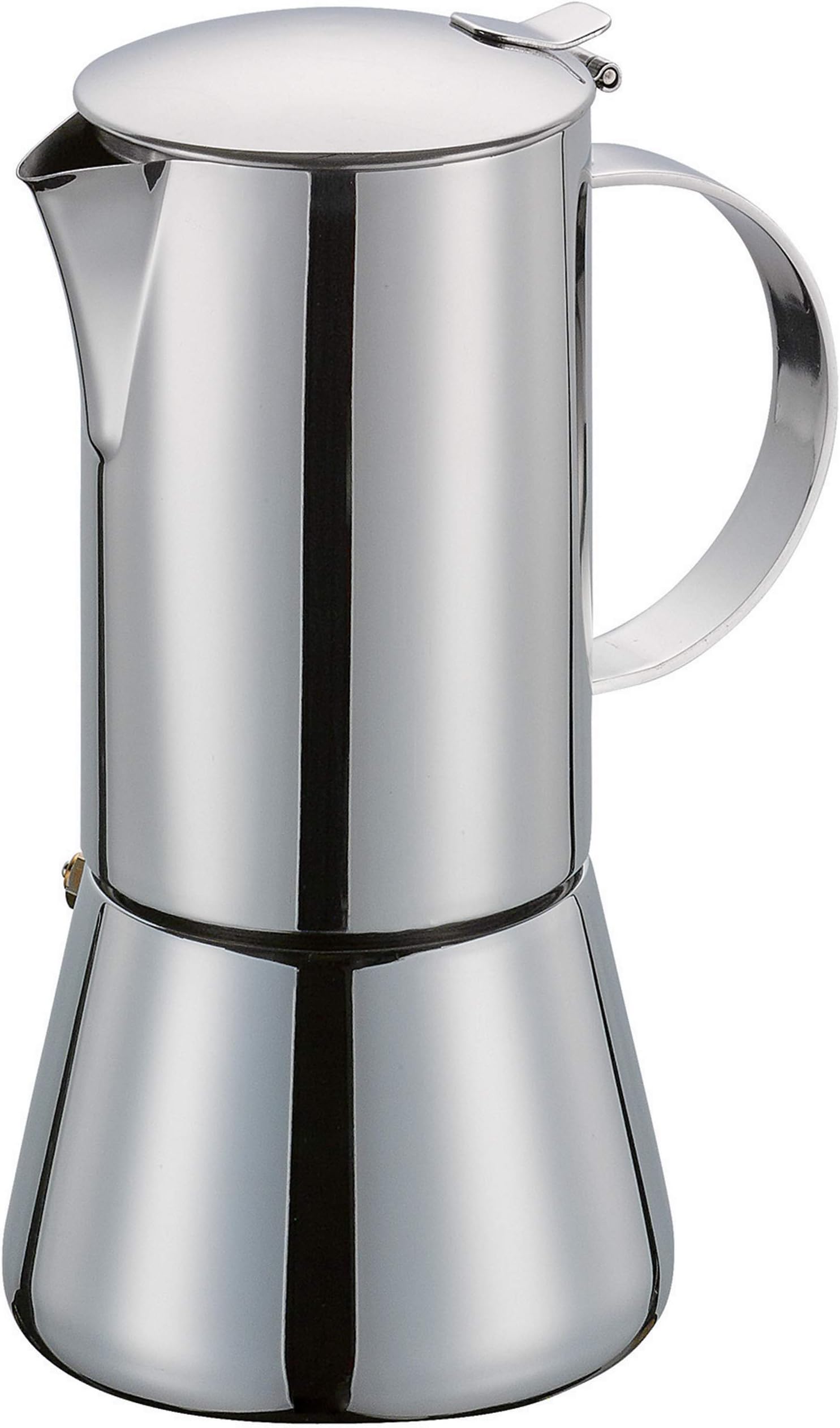 Ilsa Stainless Steel 9 Cup Stovetop Espresso Maker