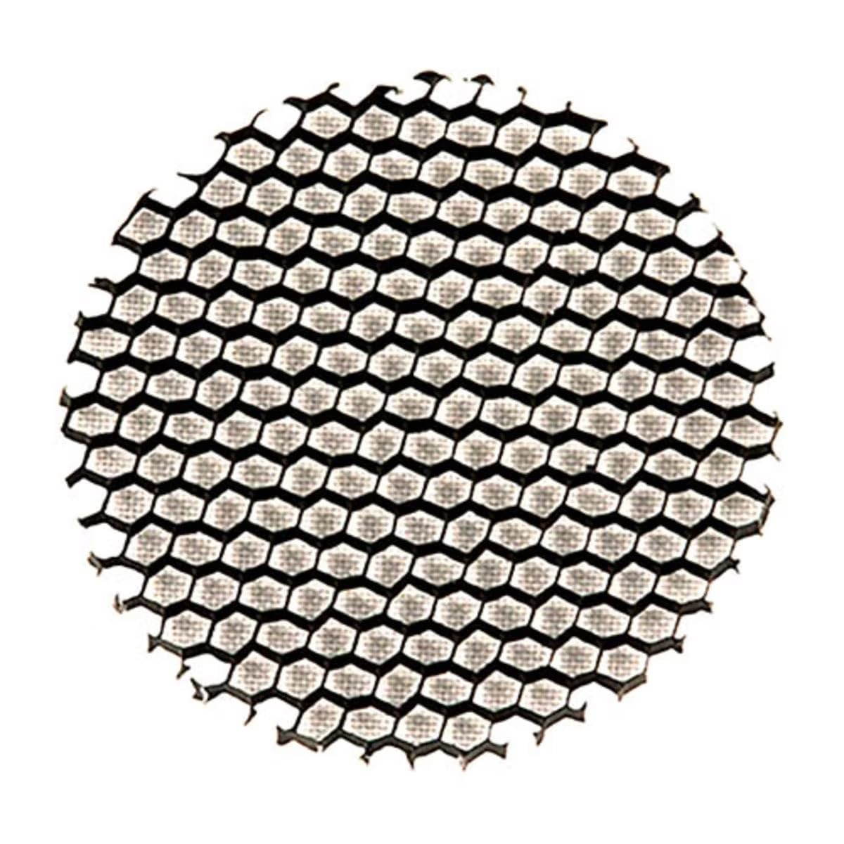 FX Luminaire by Hunter 250015260000 Black Hex Baffle for MR16 LED Bulbs Glare Control Honeycomb Lighting Louver