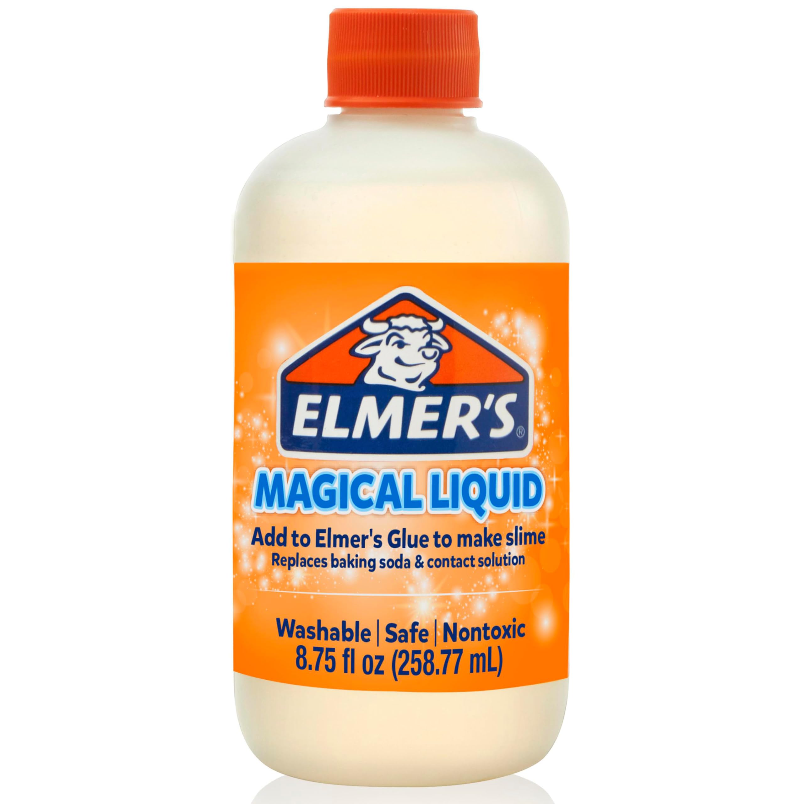 Elmer's Magical Liquid Slime Activator, Updated Formula, 8.75 fl oz | Safe, Washable, Non-Toxic Crafting Solution - main product image