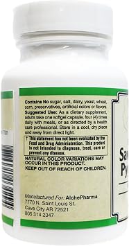 Saw Palmetto & PYGEUM Plus-Prostate Support [ European Standardized ] Professional Formula - 60 Softgels