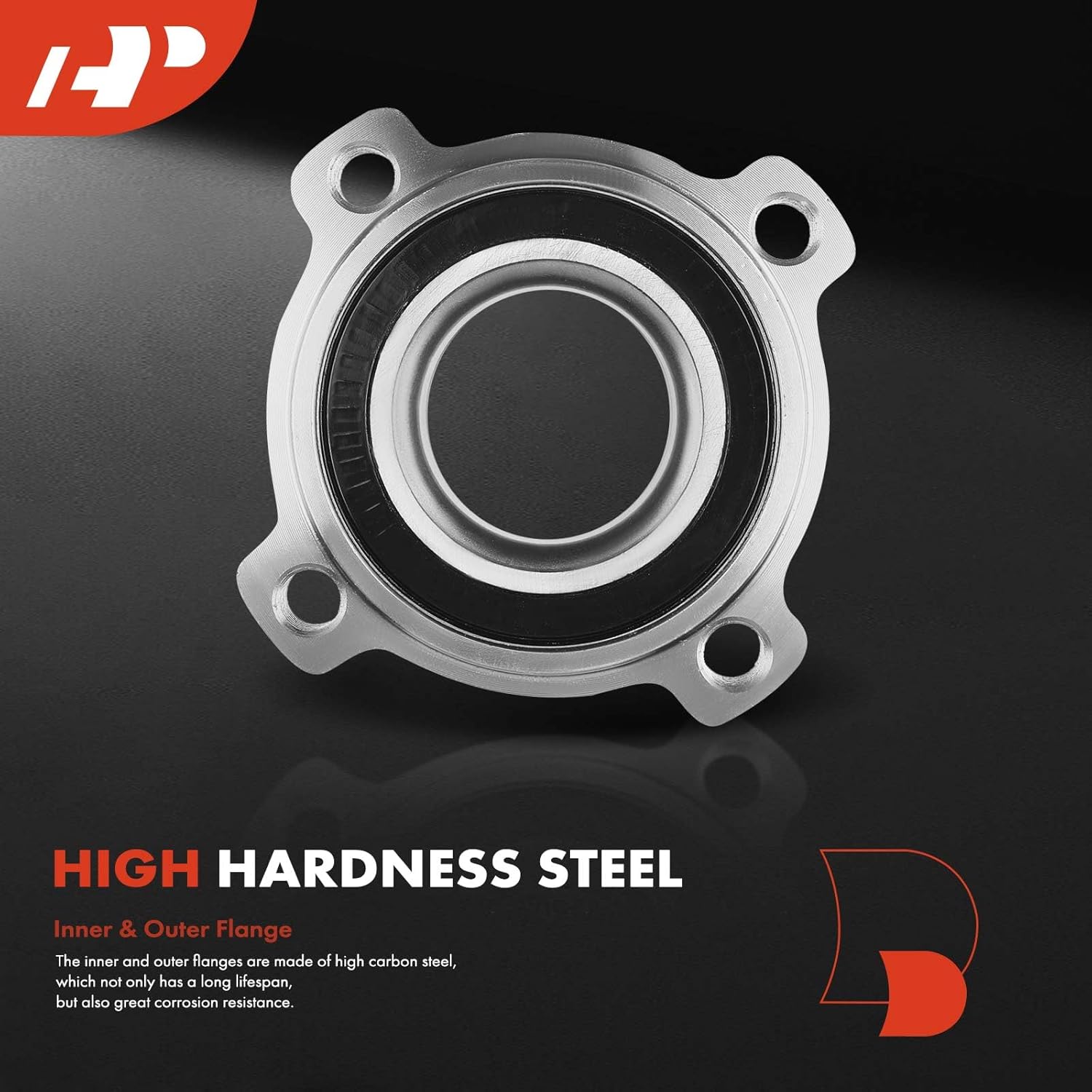 A-Premium 2 x Rear Wheel Bearing and Hub Assembly Compatible with BMW 530xi 645Ci 650i 745i 745Li 750i 750Li 760i 760Li Alpina B7 X5