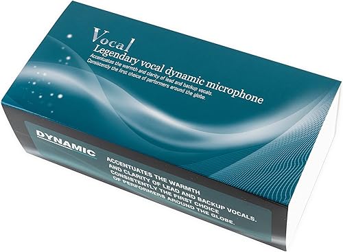Miniatura 4 de BT 58A Micrófono vocal supercardioide dinámico con cable, incluye cable de audio XLR de 16 pies y adaptador de soporte, para cantar en escenario,