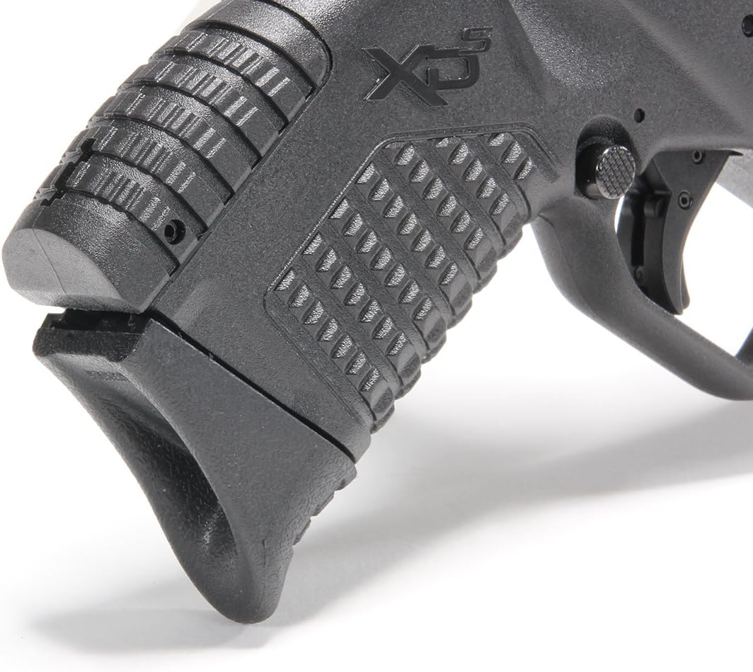 Pachmayr Springfield XD-S Grip Extender, Single Stack, Black (03895)